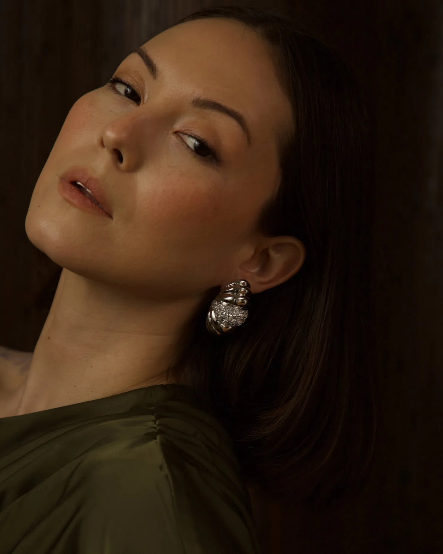 BRIGITTE EARRINGS SILVER