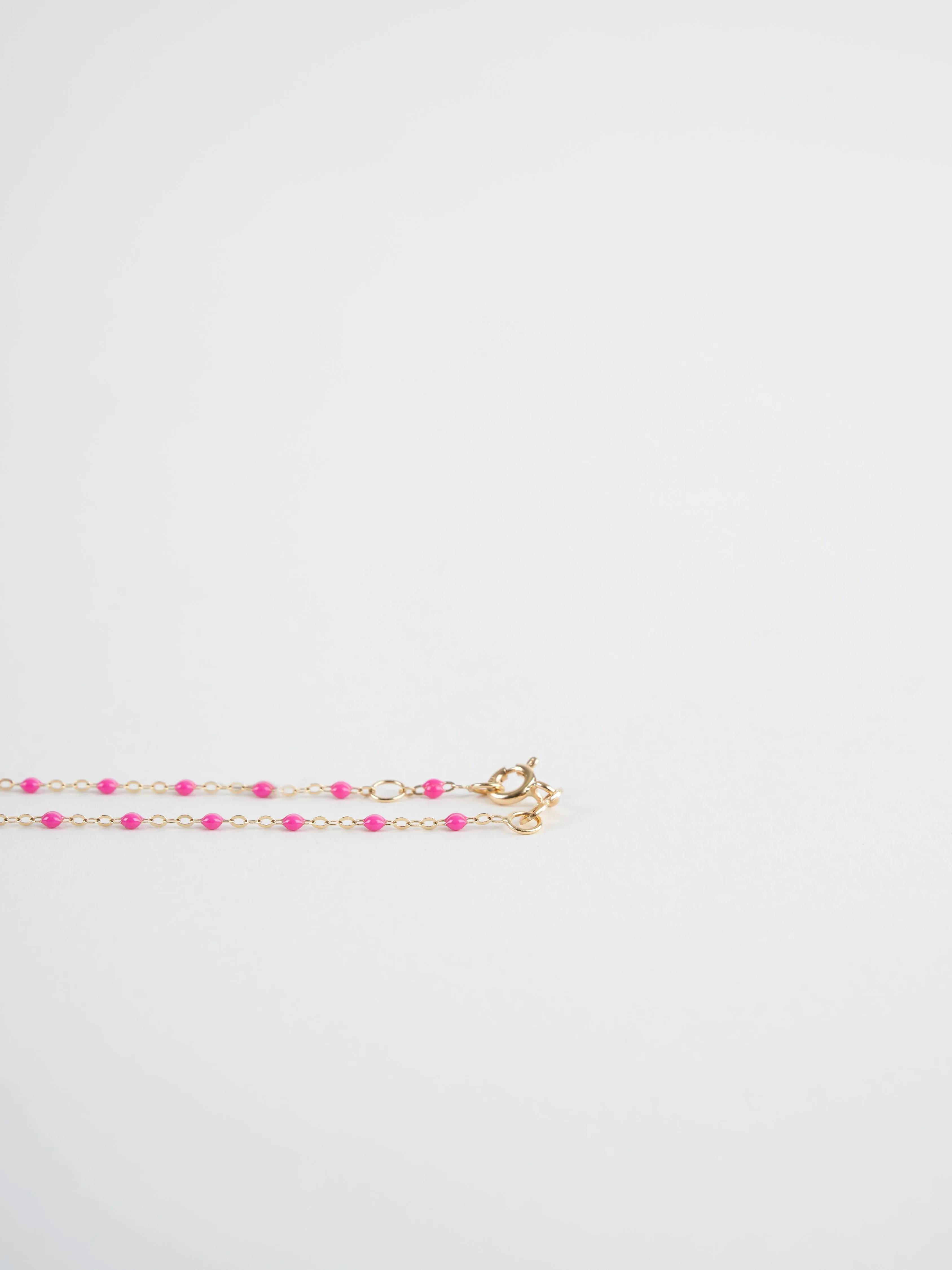 candy bead bracelet - yellow gold