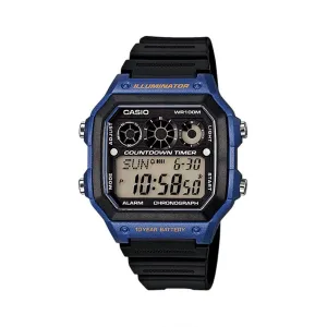 Casio Men's Digital Wrist Watch, AE-1300WH-2AVDF