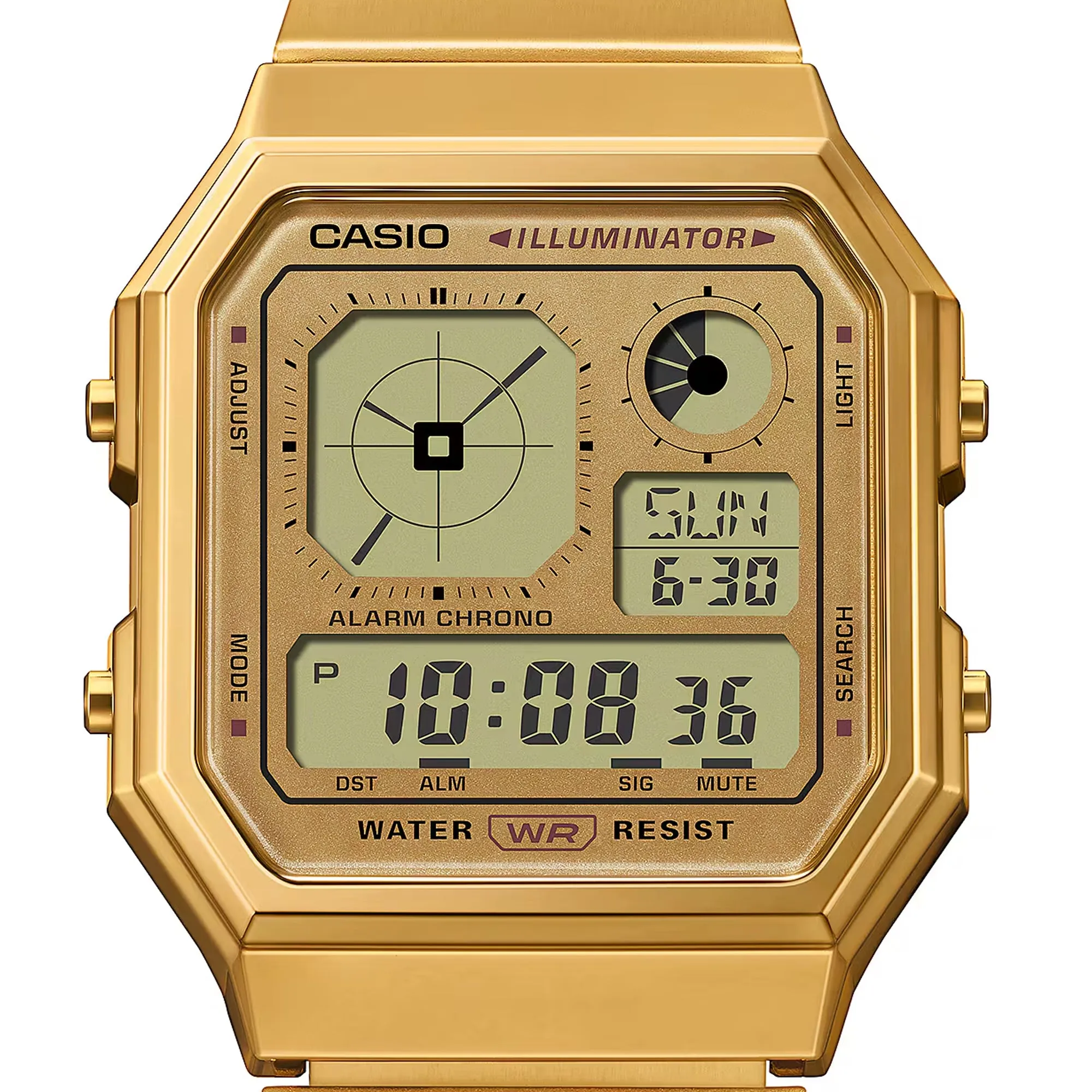 Casio Vintage Analog-Style Digital Watch