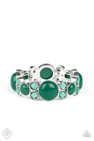 Celestial Escape Green Paparazzi Bracelet