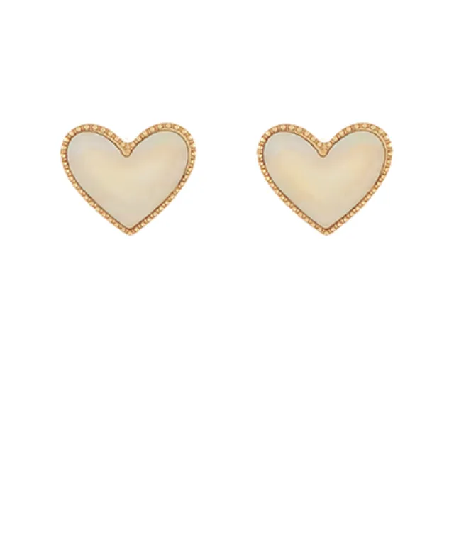 Chunky Heart Earrings