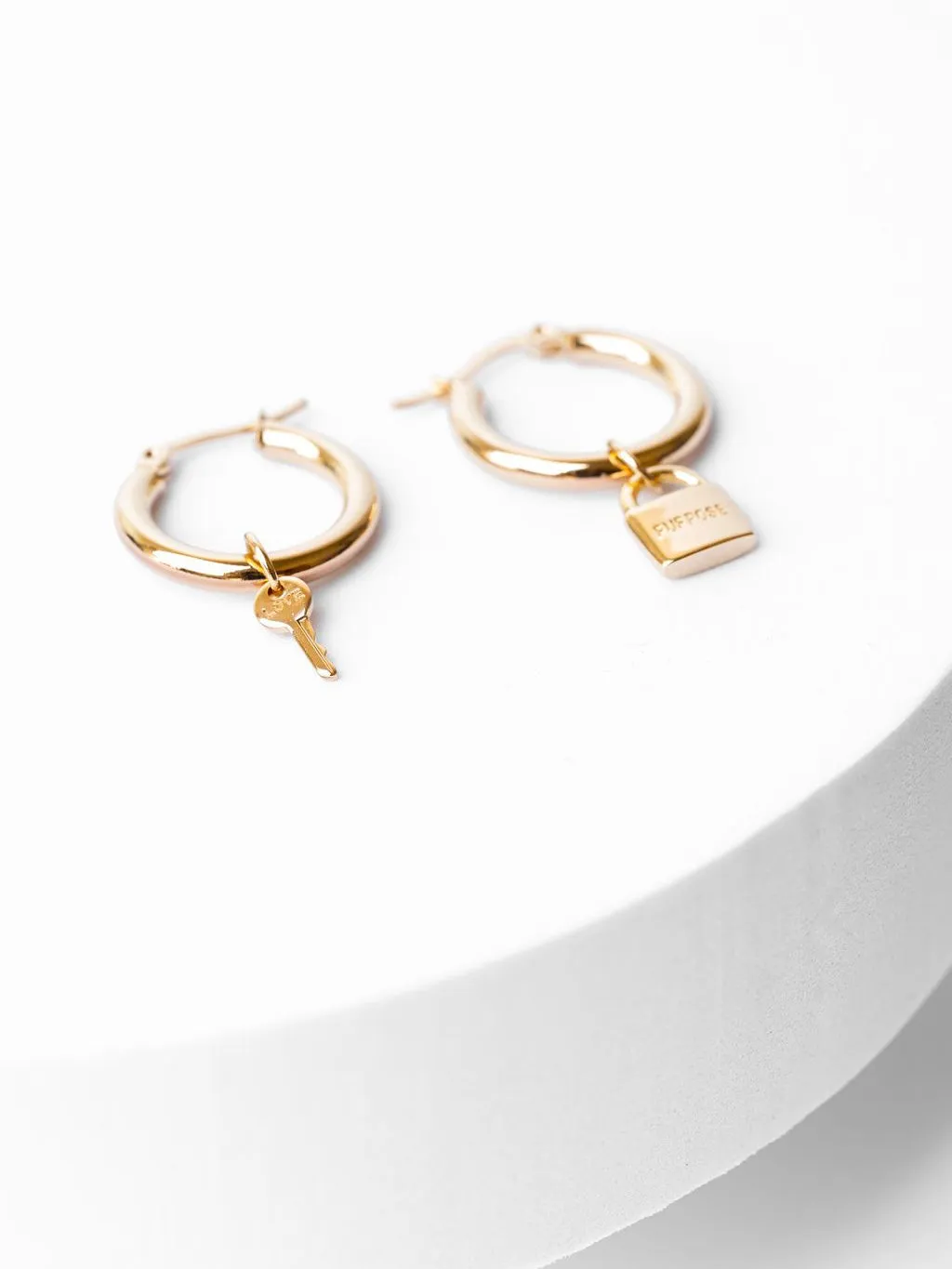 Chunky Hoop Earrings