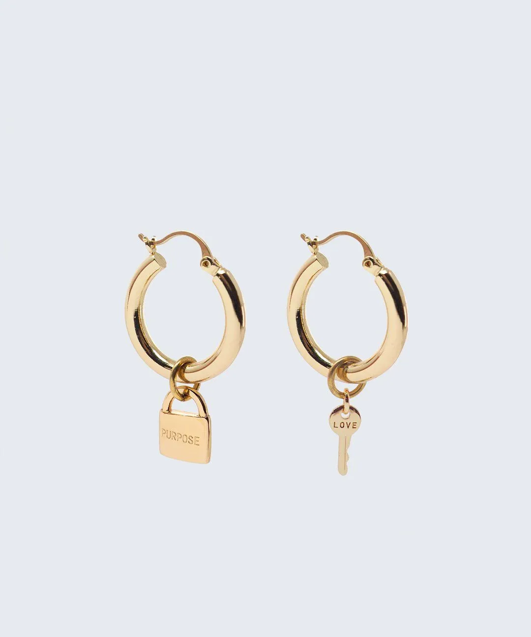 Chunky Hoop Earrings