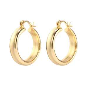 Chunky Hoop Earrings