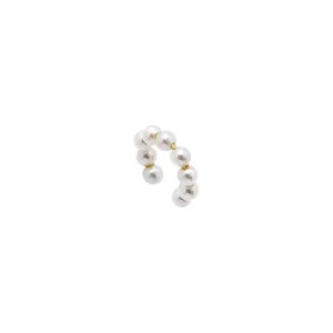 Chunky Multi Pearl Ear Cuff