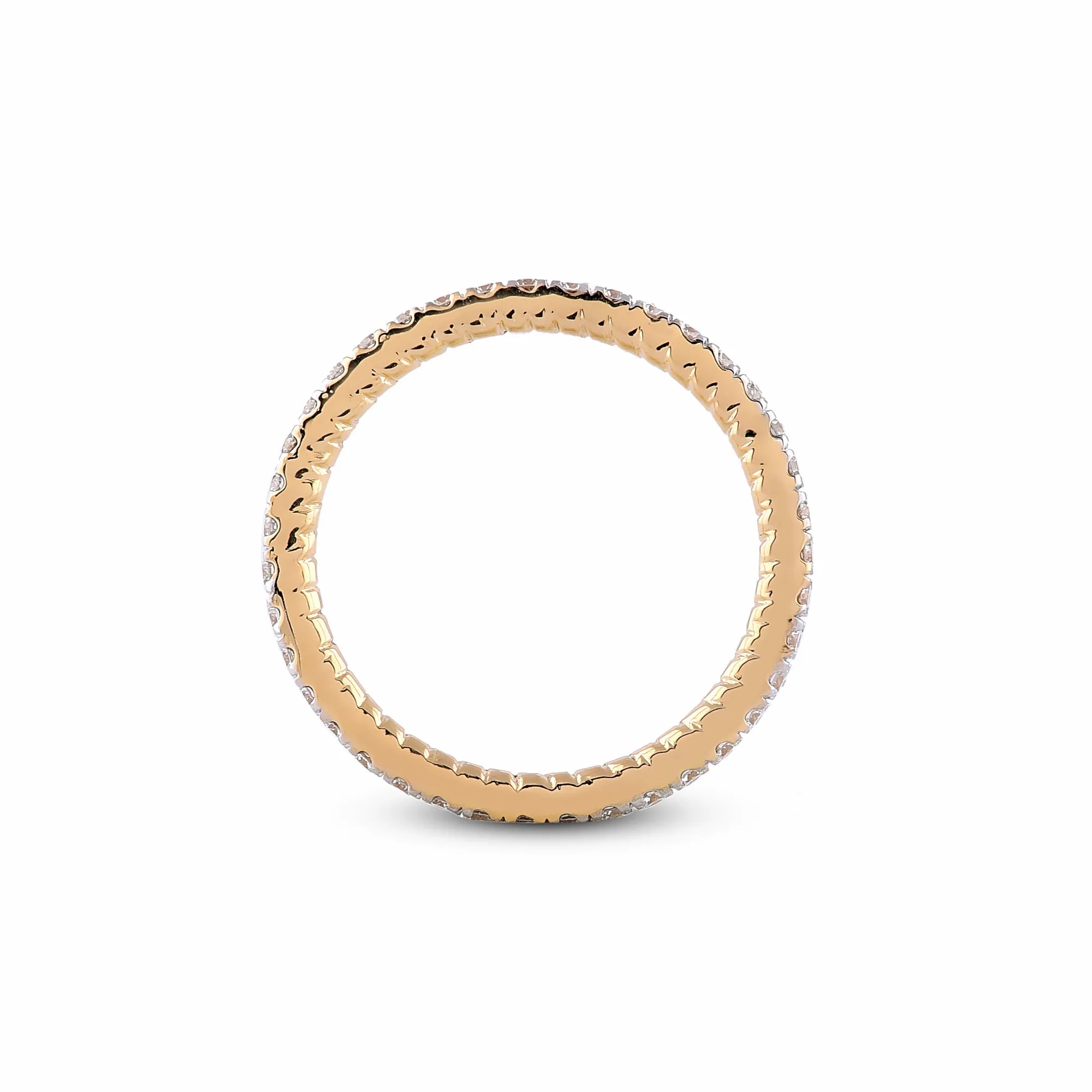 Classic Diamond Eternity Diamond Ring in Rose Gold
