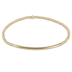 Classic Gold 2mm Bliss Bar Gold