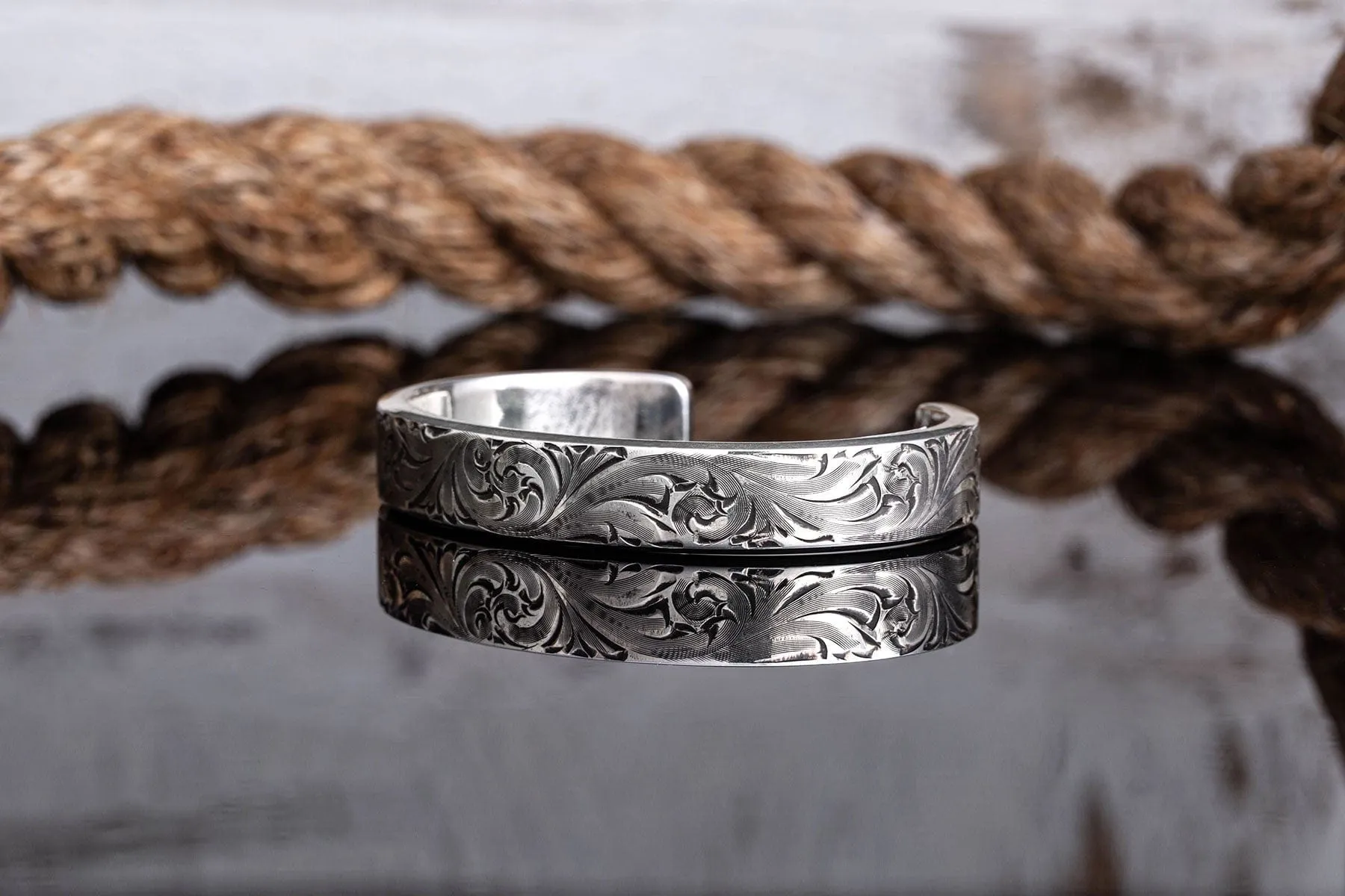 Classic Scroll Cuff