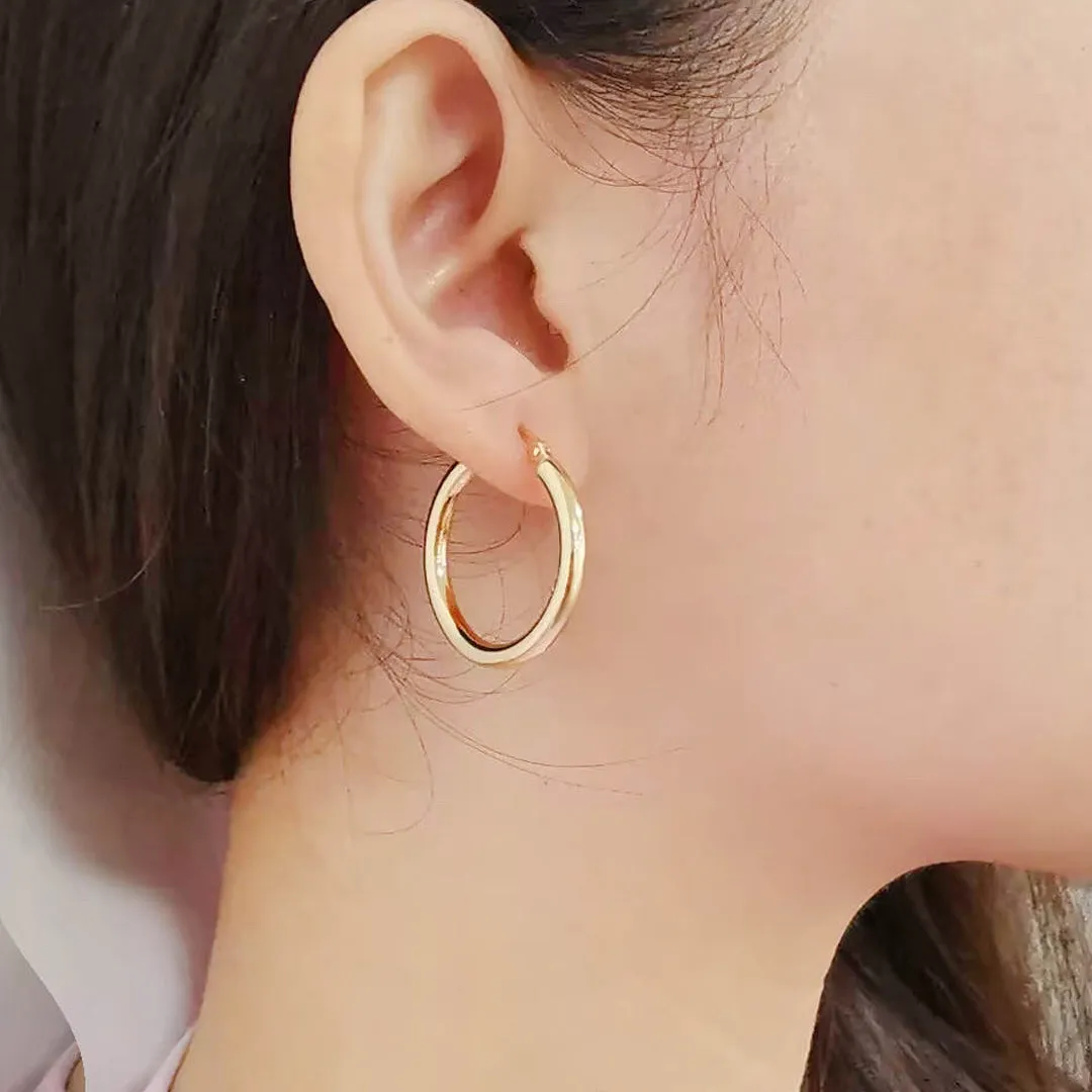 Cleo BIG hoops (18K)
