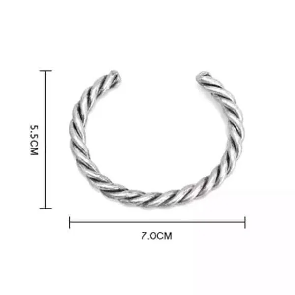 Coil Cuff Bracelet
