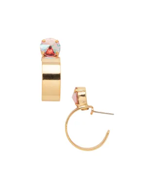 Confetti Dani Studded Hoop Earrings
