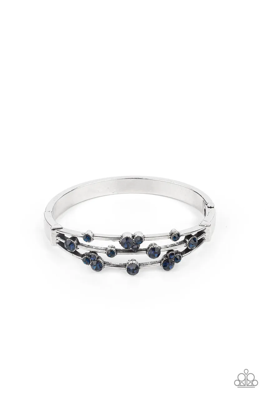 Cosmic Candescence Blue Paparazzi Bracelet