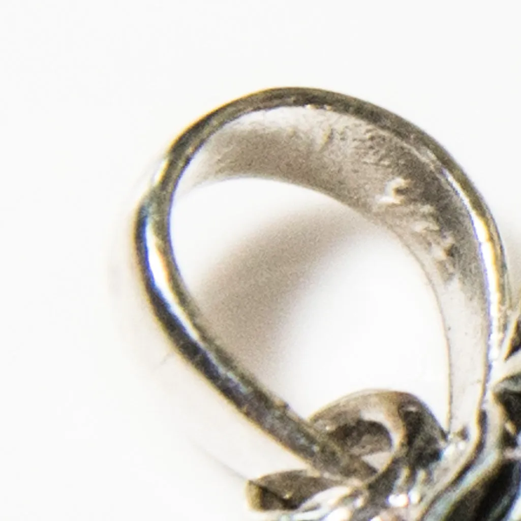 Crocodile Tooth in Silver s35