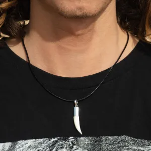Crocodile Tooth Necklace s37