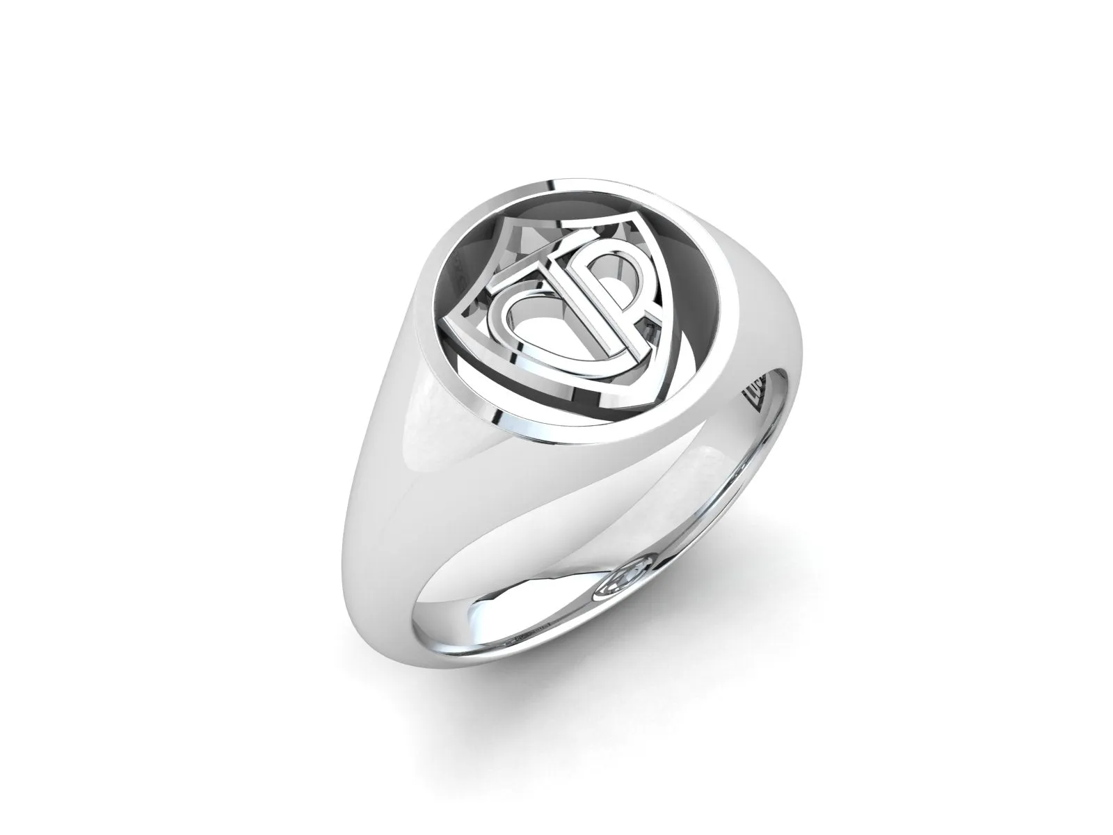 CTR Shield Signet Ring, #393
