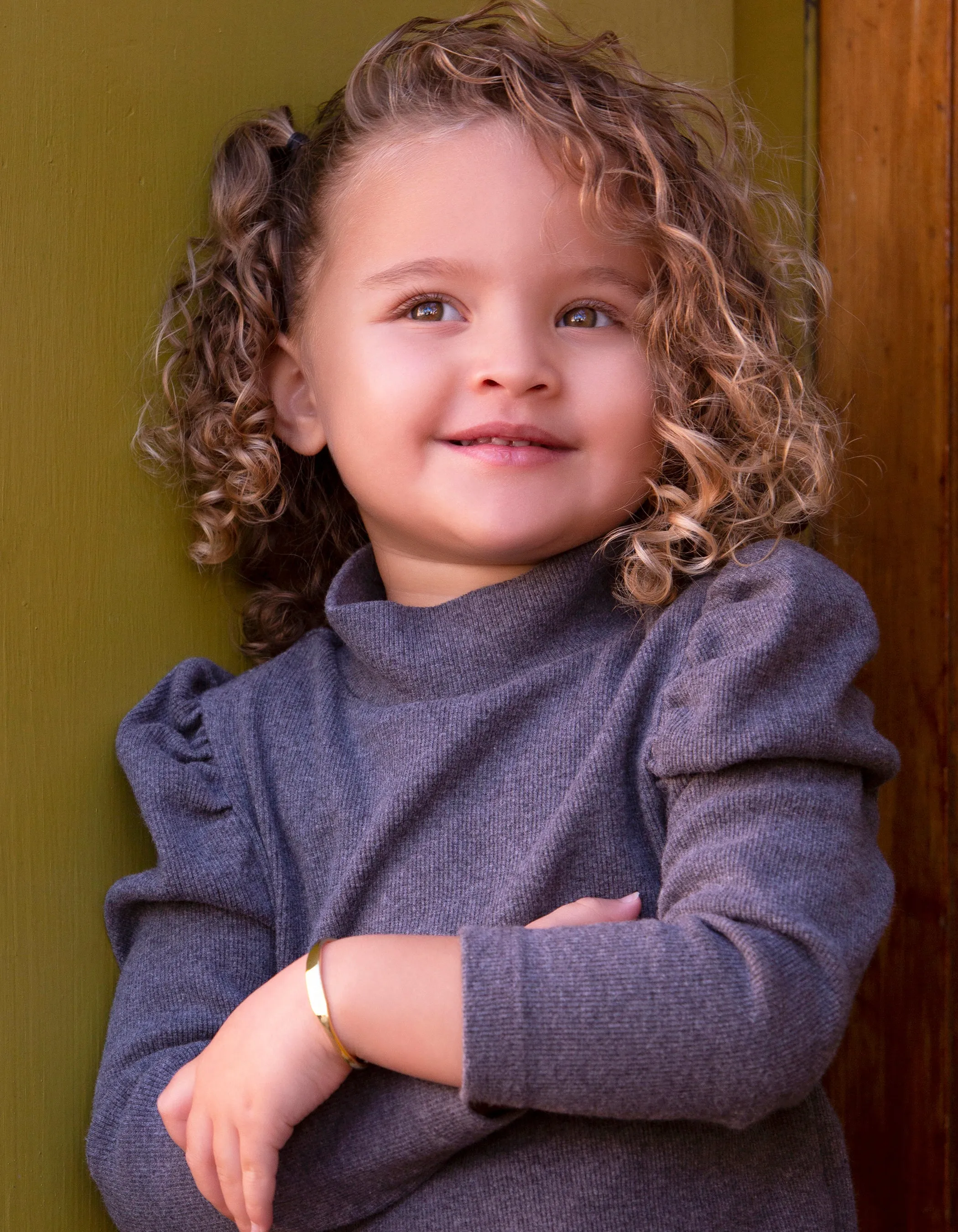 Cuff (Gold) - 14K Gold-Plated Cuff Bracelet for Kids