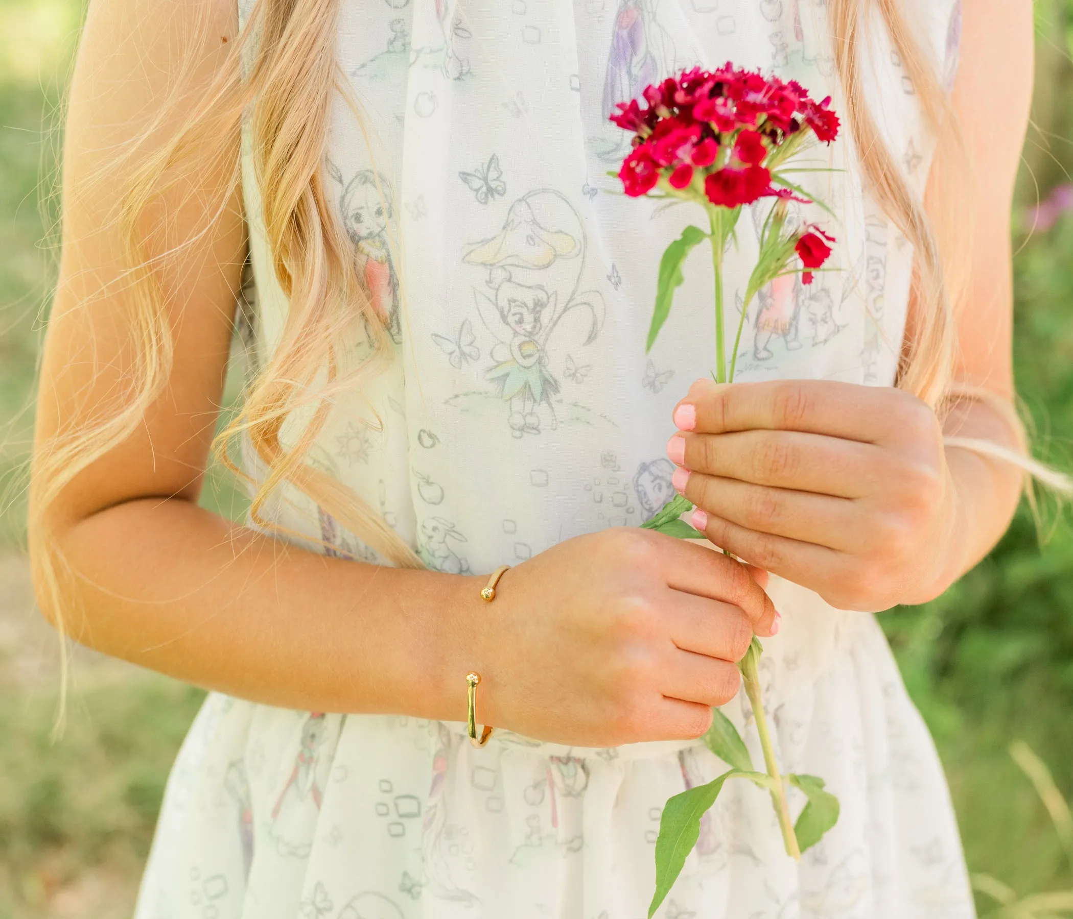 Cuff (Gold) - 14K Gold-Plated Cuff Bracelet for Kids