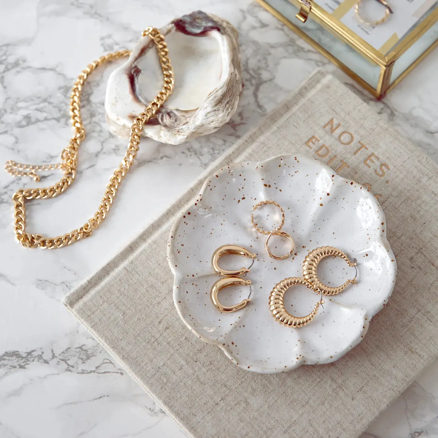 Curvy Hoop Earring
