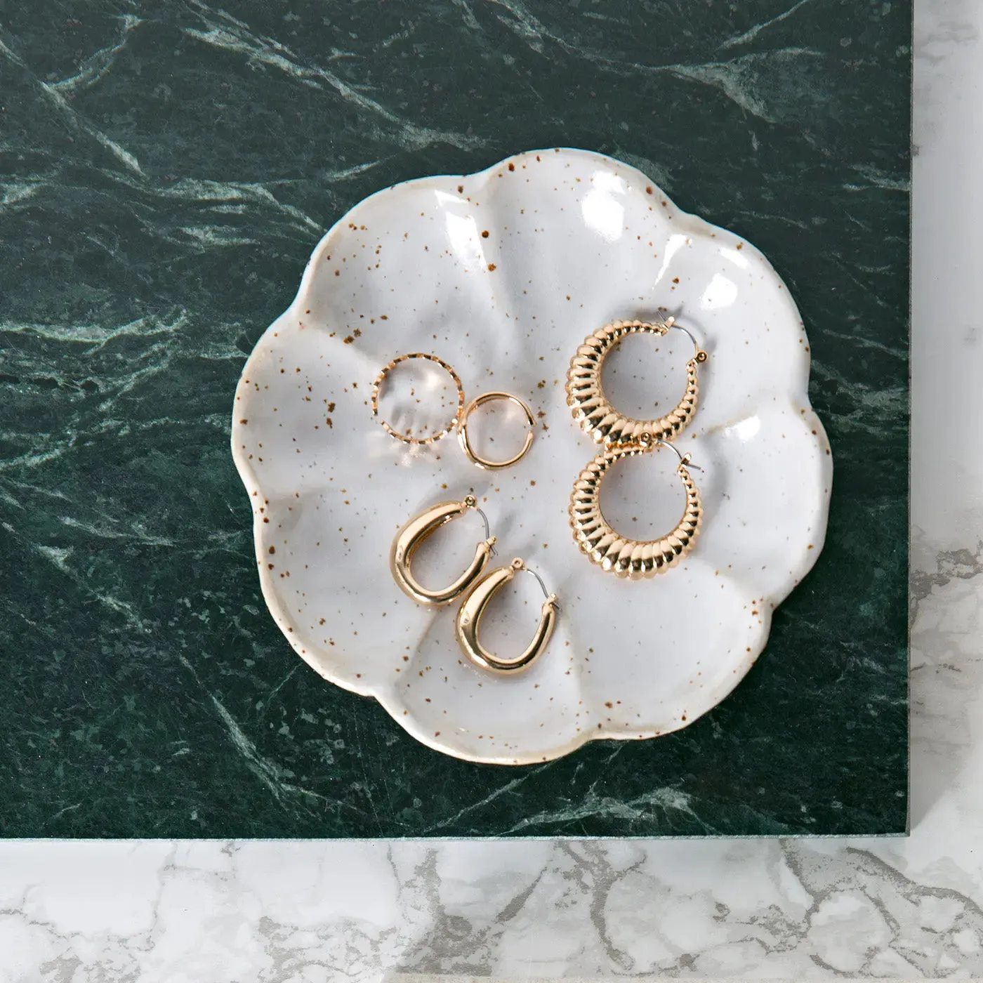 Curvy Hoop Earring