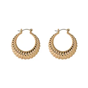 Curvy Hoop Earring
