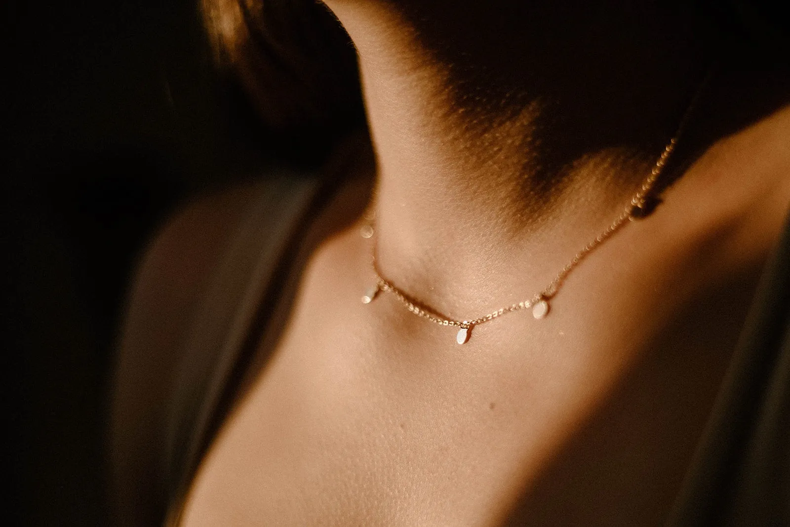 Dainty disc choker, boho choker, satellite, bead necklace, rhodium, 925 silver, gold disc necklace, mini disk choker, minimalist, stacking