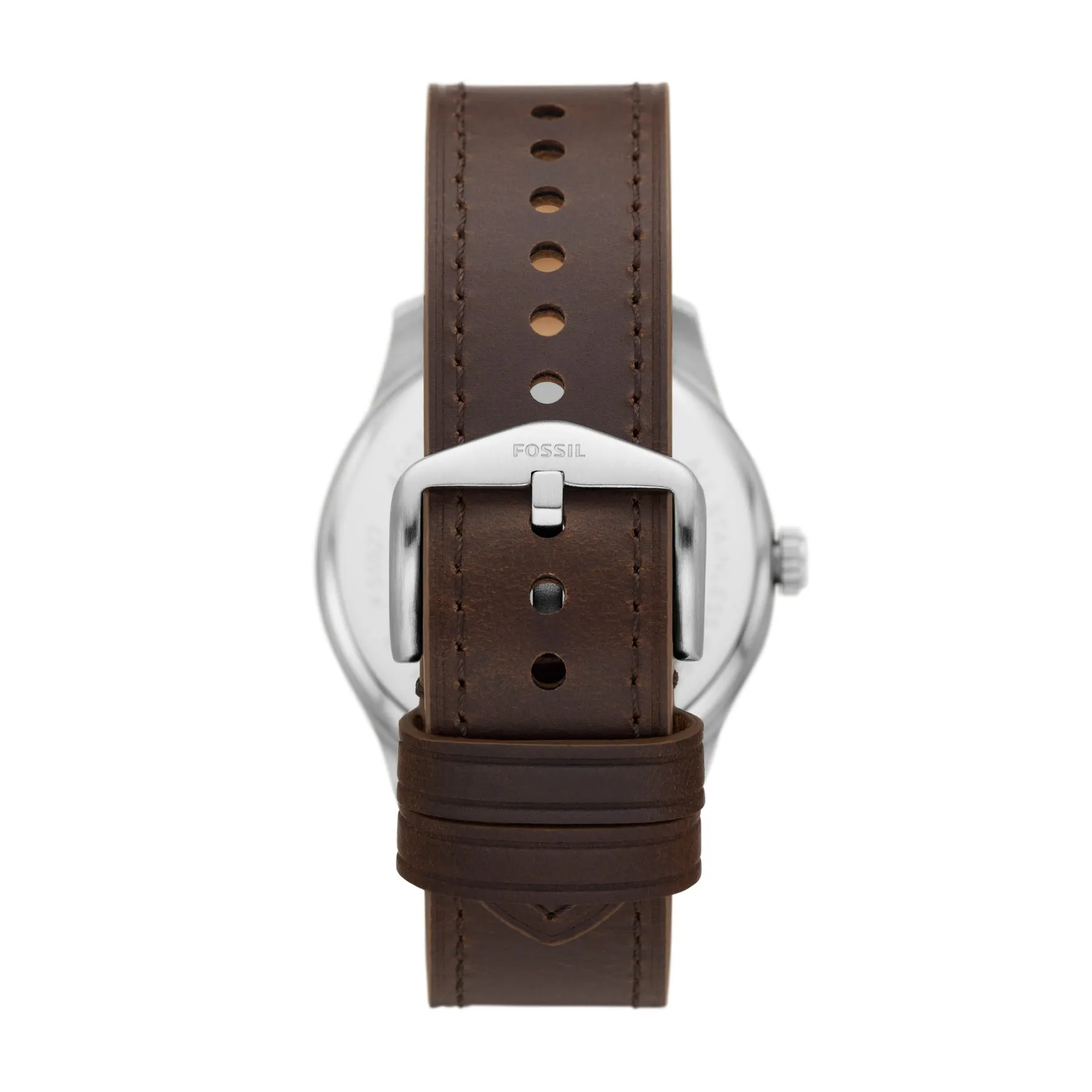 Dayliner Three-Hand Brown Leather Watch and Wallet Box Set