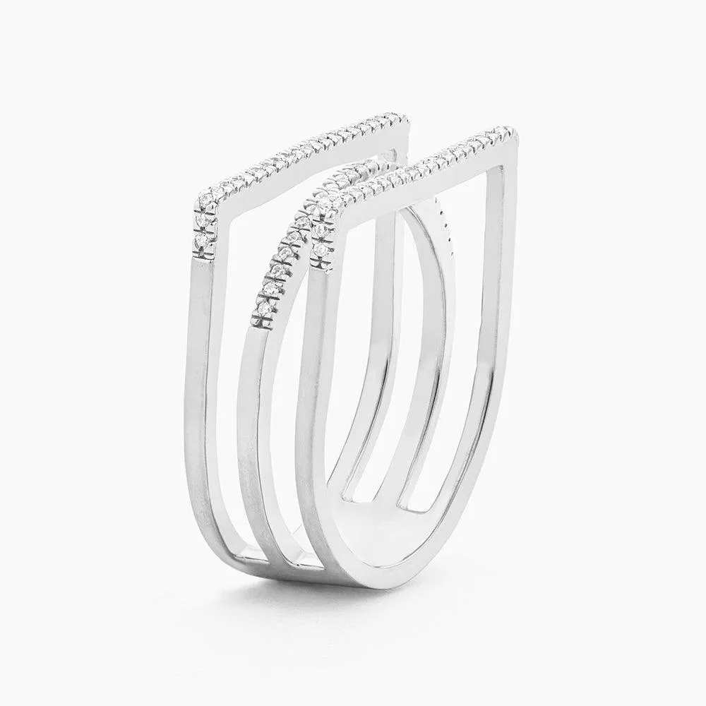 Deco Stack Ring