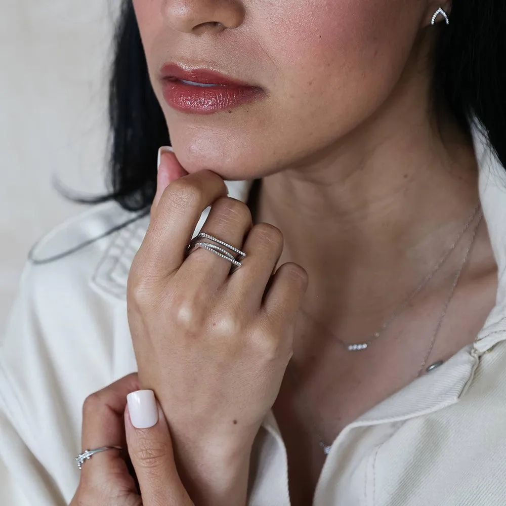 Deco Stack Ring