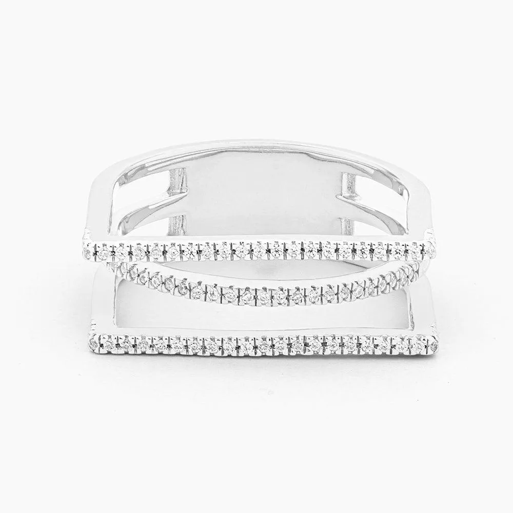 Deco Stack Ring