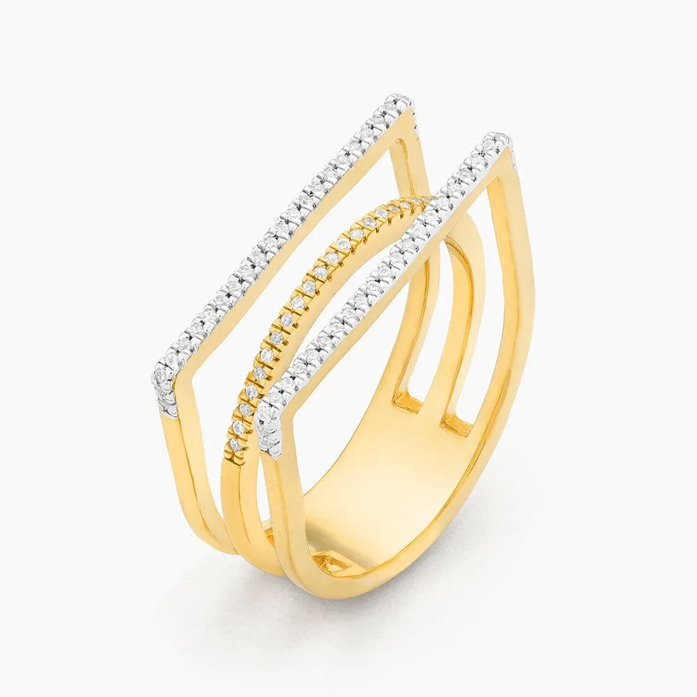 Deco Stack Ring
