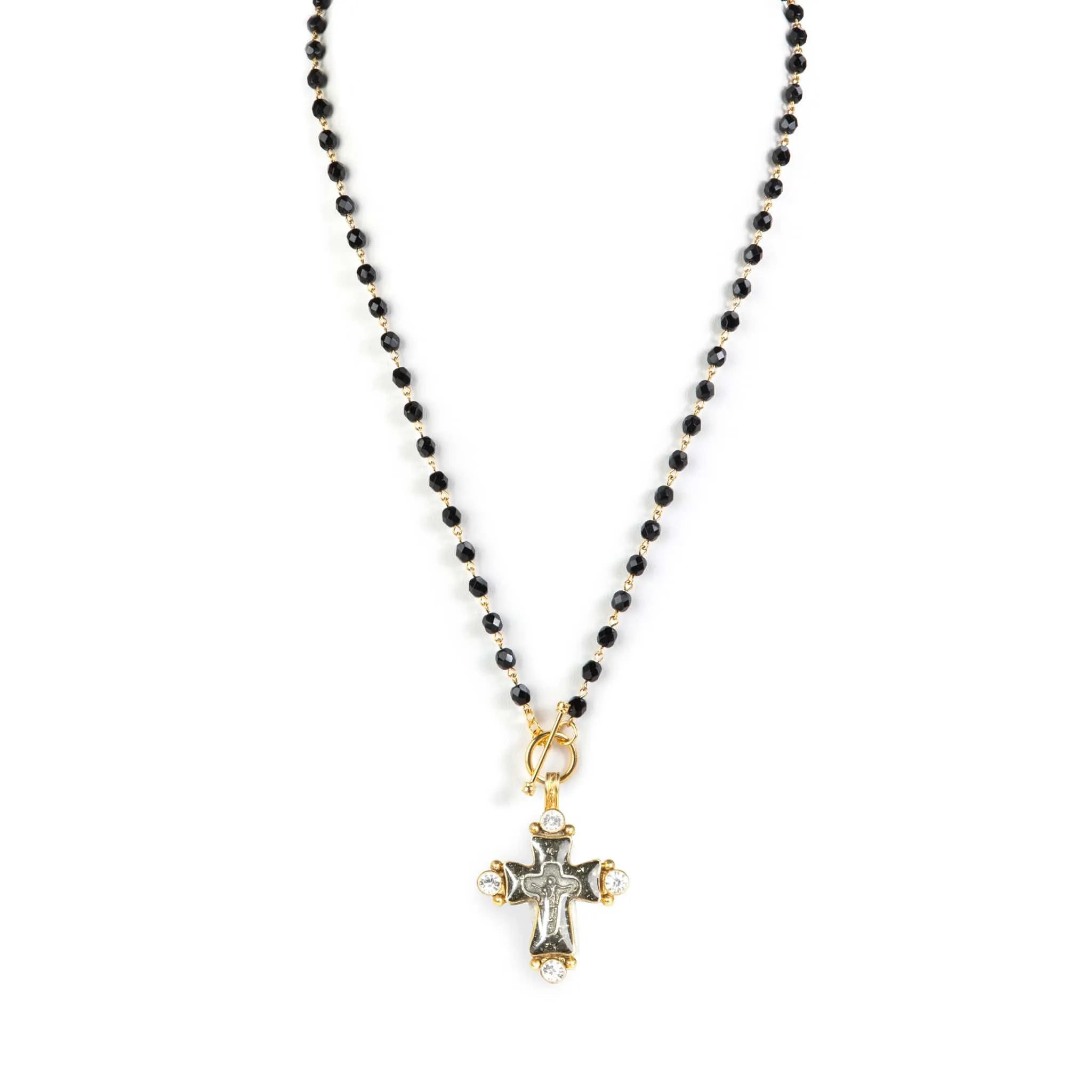 Delfina - 6mm Crystal Jet - All Medallions