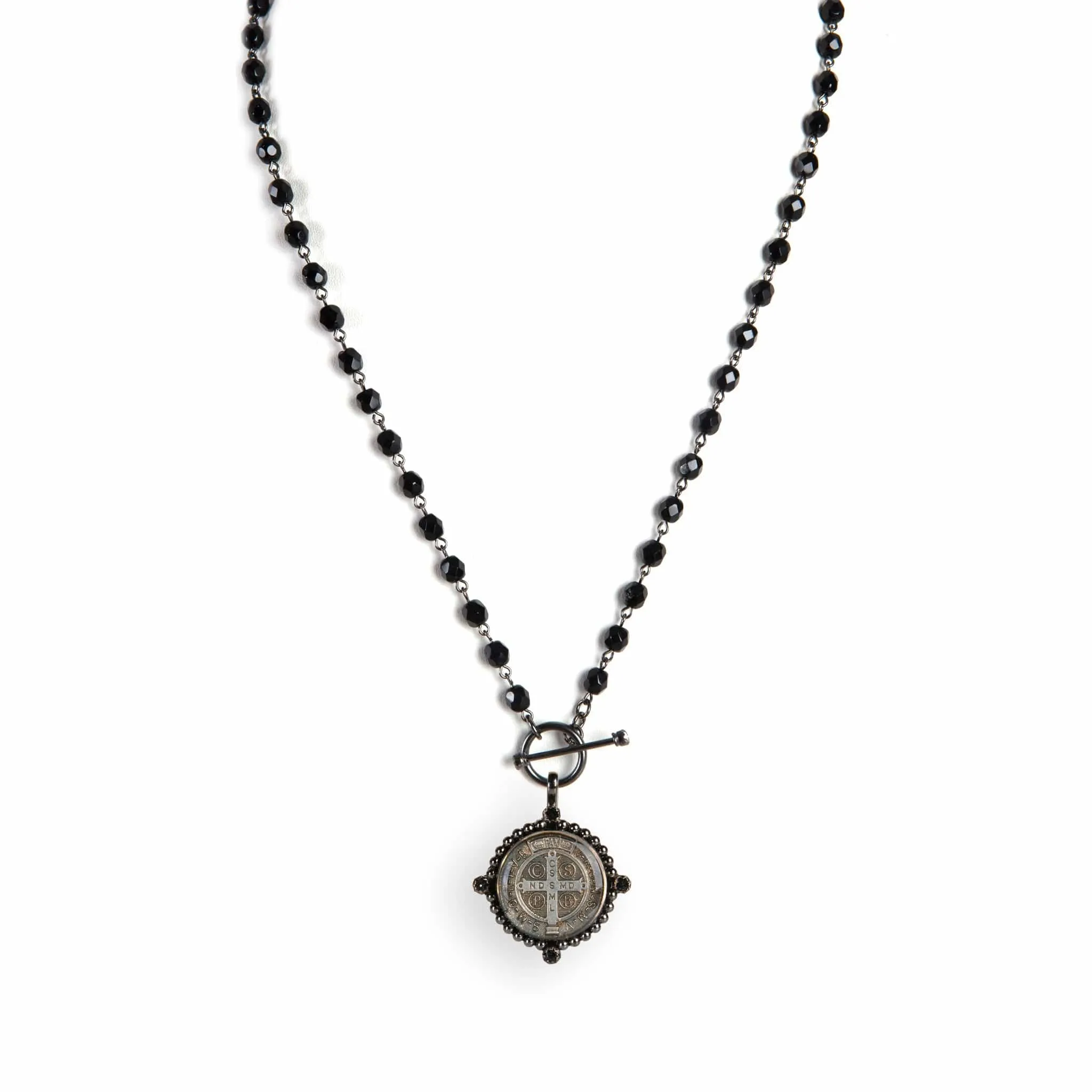 Delfina - 6mm Crystal Jet - All Medallions