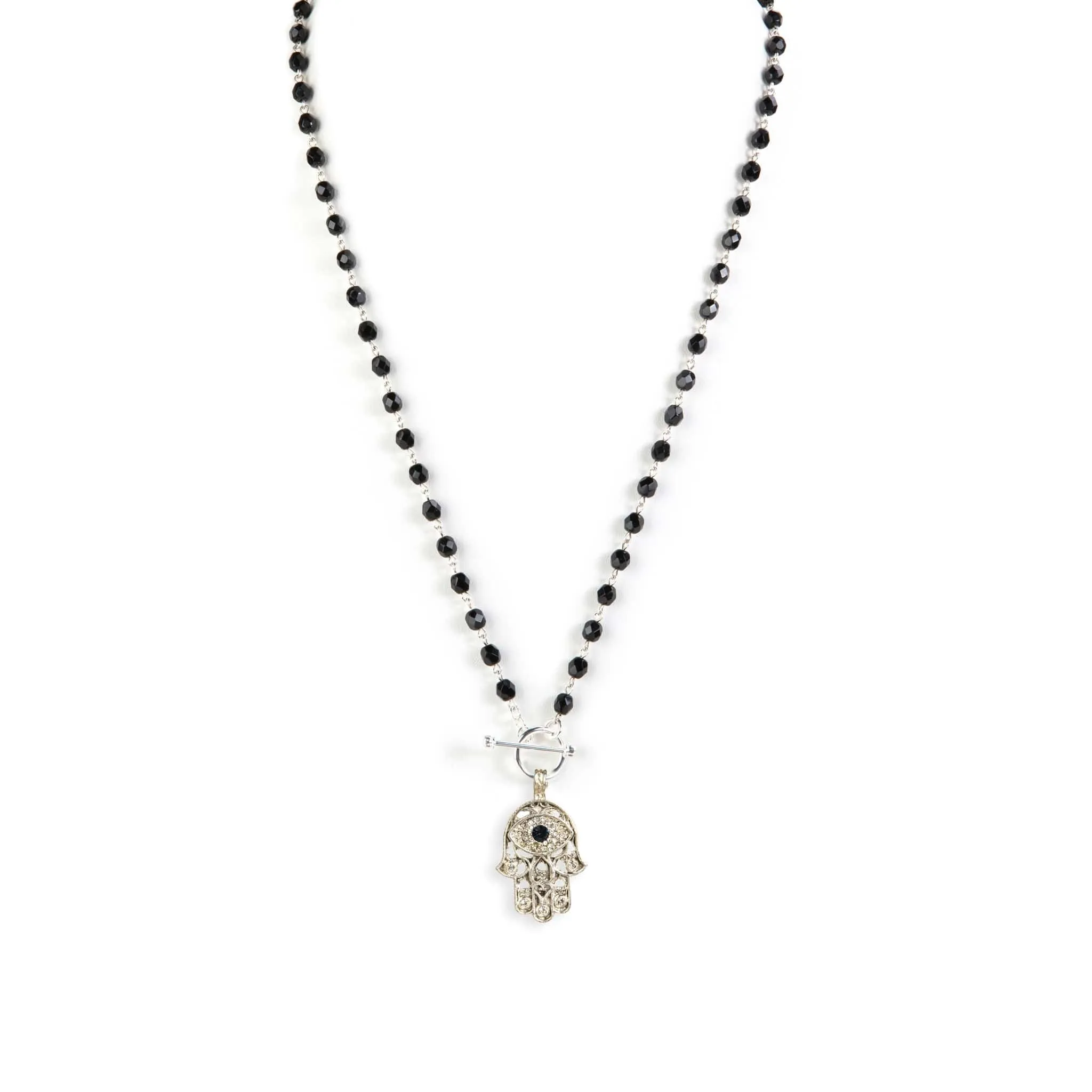 Delfina - 6mm Crystal Jet - All Medallions