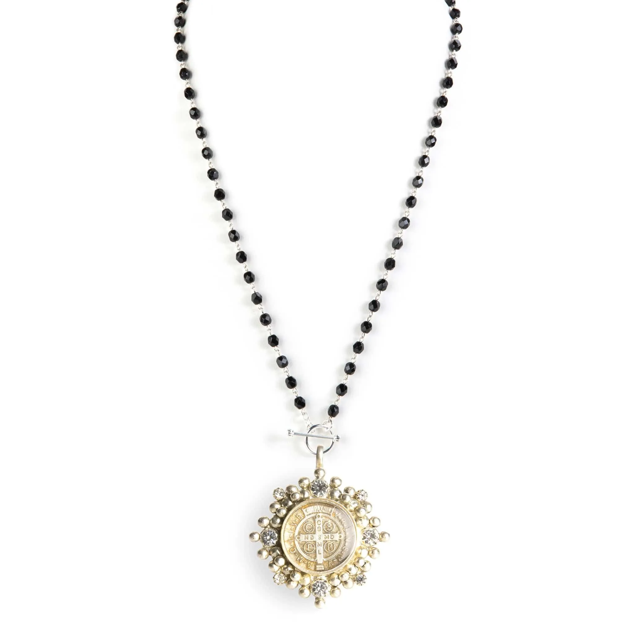 Delfina - 6mm Crystal Jet - All Medallions