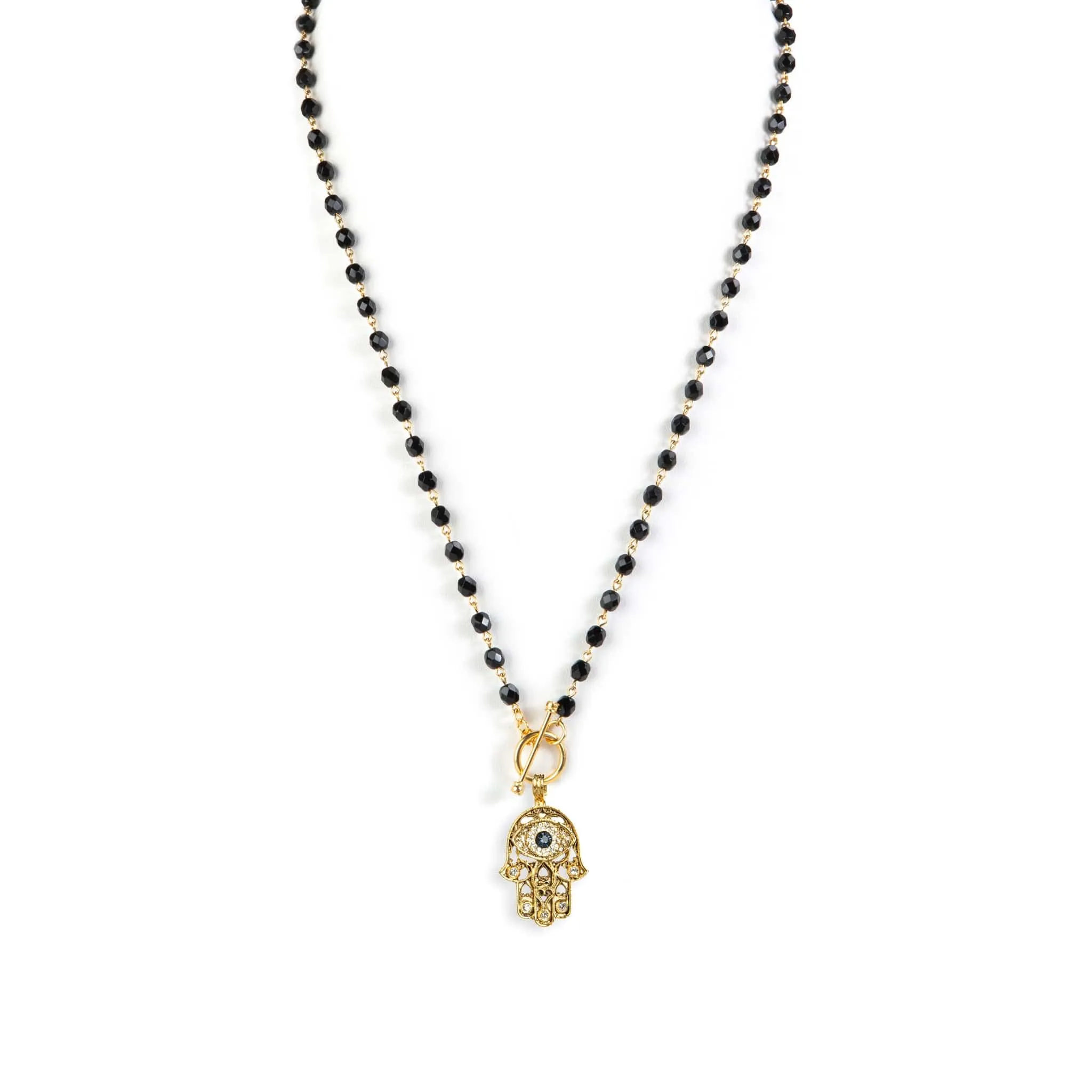Delfina - 6mm Crystal Jet - All Medallions
