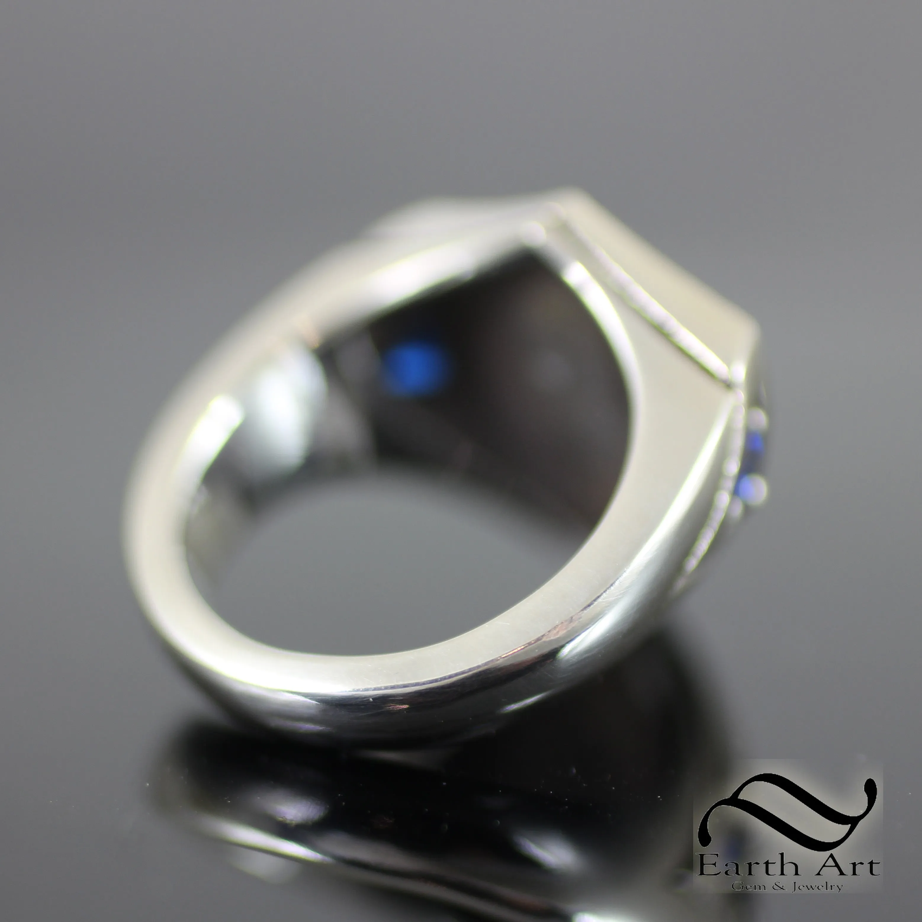 Deluxe House Signet Ring - The Eagle - Sterling Silver and Ancient Bronze