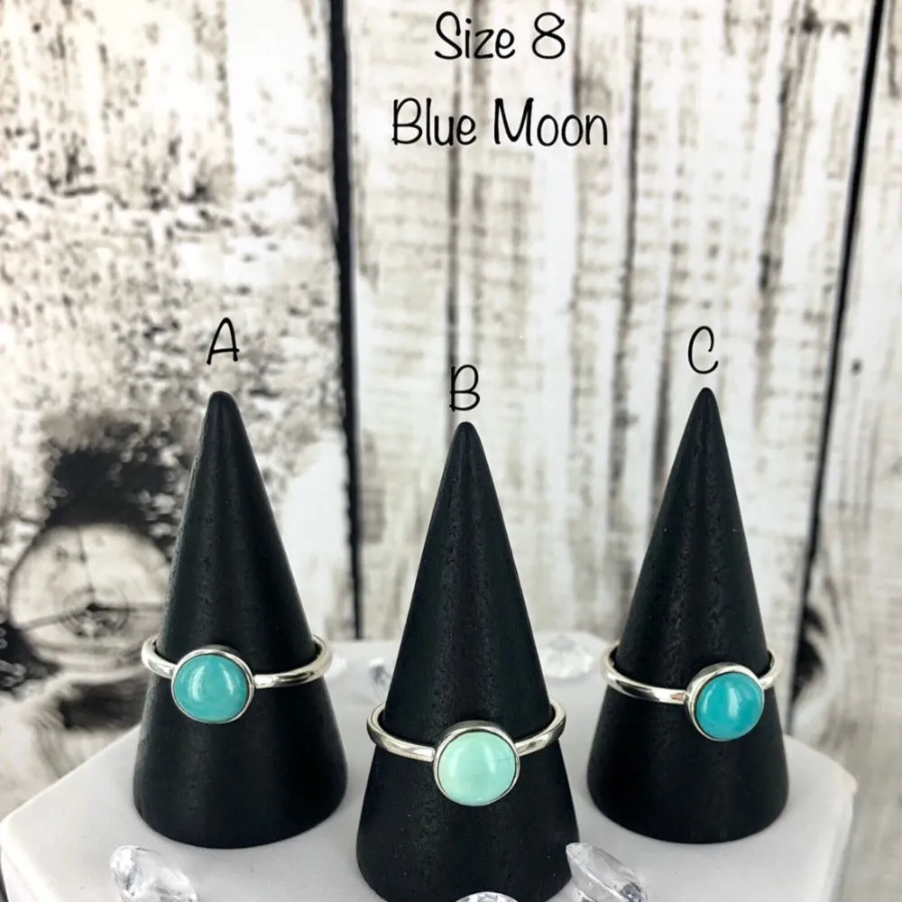 Desert Storms (blue moon turquoise) Ring