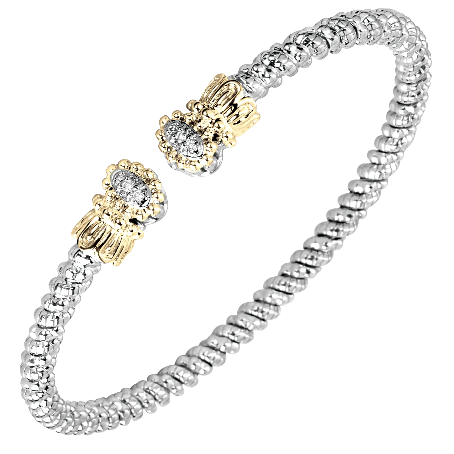 Diamond Cuff Bangle Bracelet