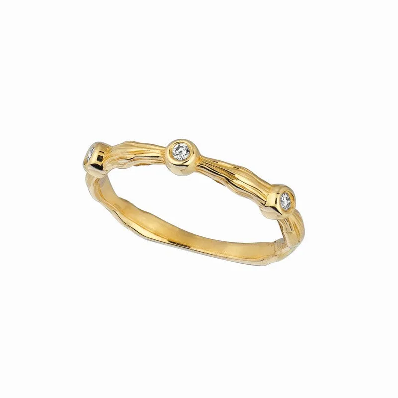 DIAMOND RING 14K GOLD (0.06 CTW) R6788PD