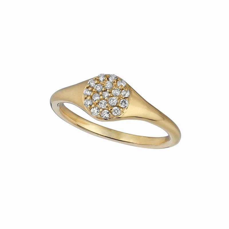 DIAMOND RING 14K GOLD (0.18 CTW) 1