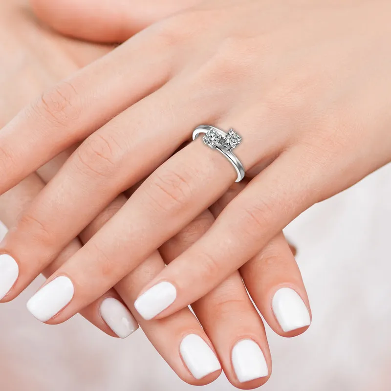 DIAMOND RING 14K GOLD (0.75 CTW) 13