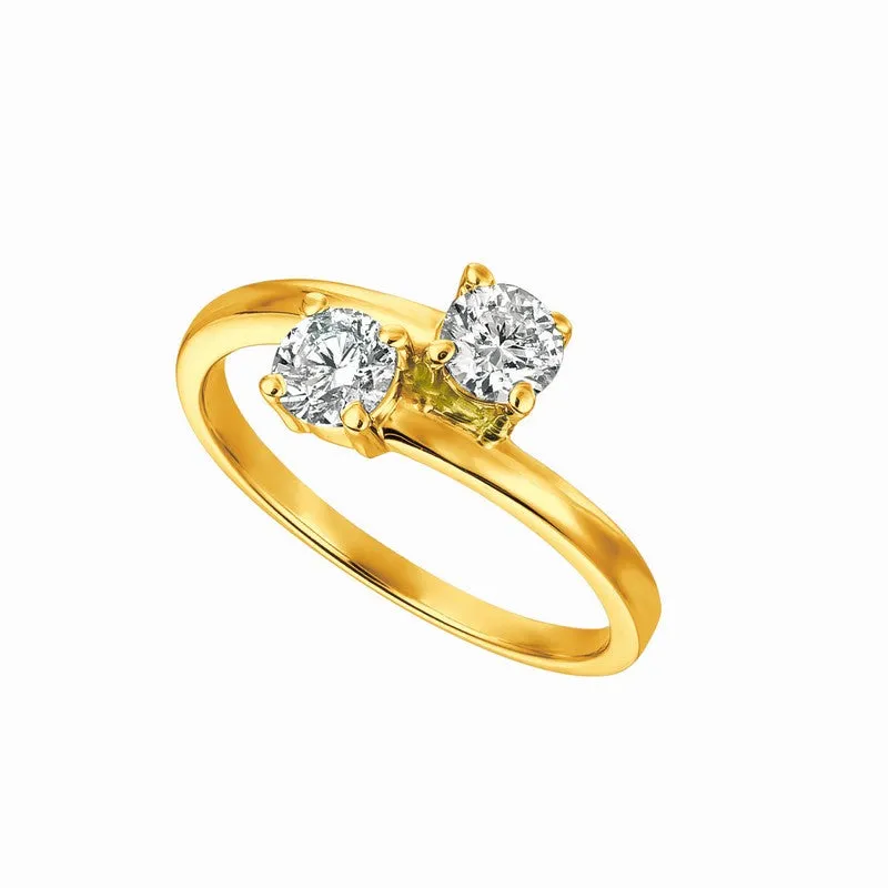 DIAMOND RING 14K GOLD (0.75 CTW) 13