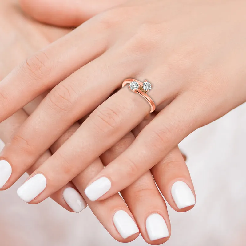 DIAMOND RING 14K GOLD (0.75 CTW) 13