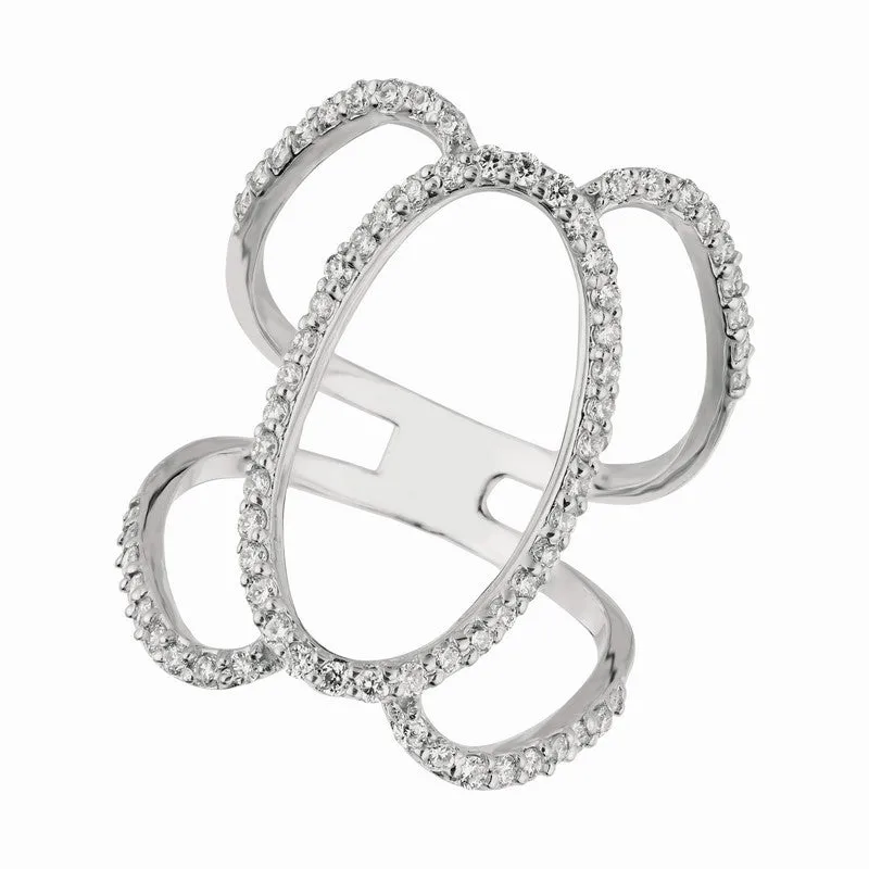 DIAMOND RING 14K GOLD (0.75 CTW) 6