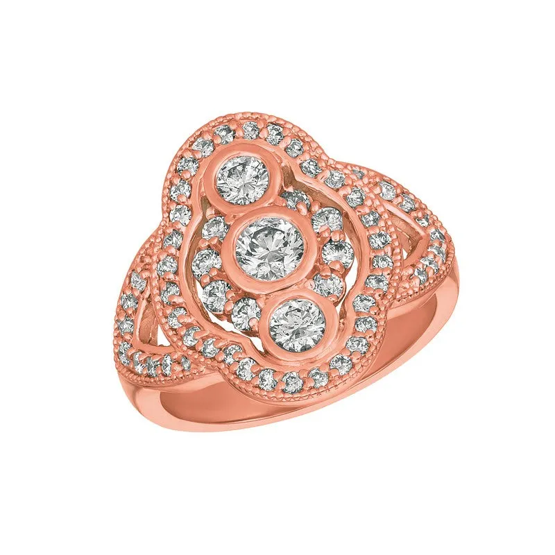 DIAMOND RING 14K GOLD (1.15 CTW)
