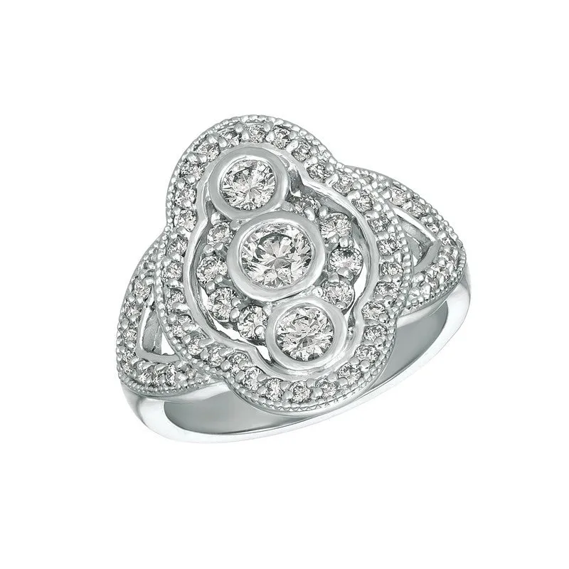 DIAMOND RING 14K GOLD (1.15 CTW)