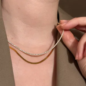 diana tennis necklace