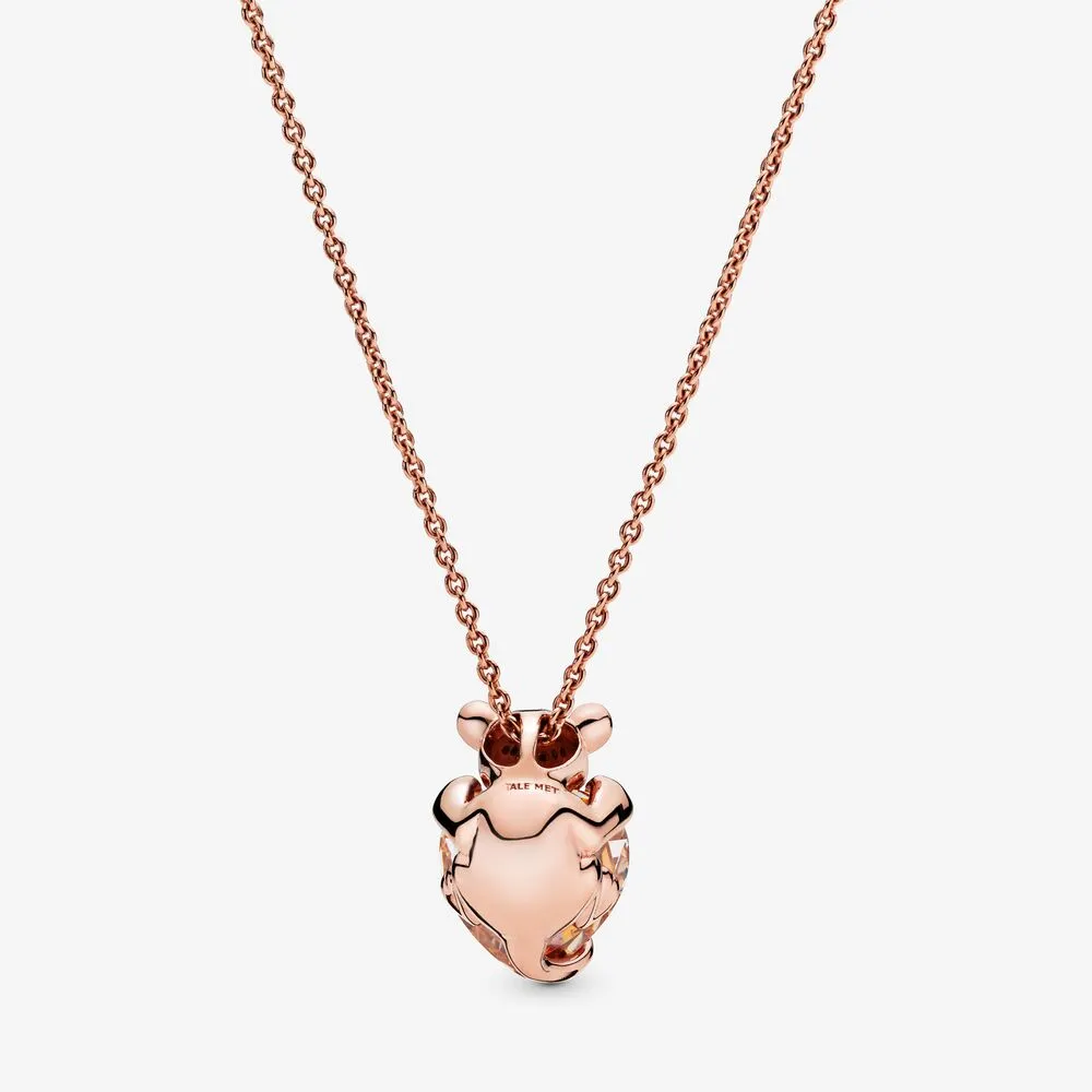 Disney The Lion King Sparkling Lioness Heart Pendant Necklace