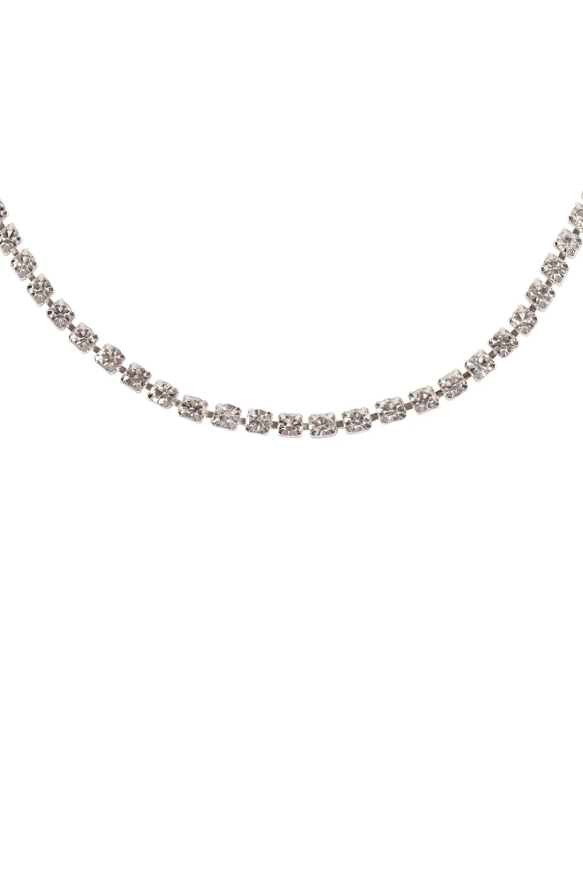 DNA020 - STONE CHAIN CHOKER NECKLACE